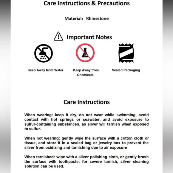 Rhinestone & Flower Decor Ring Valentines,Mom,Mother,Mother's Day,Gift - Picture 3 of 3